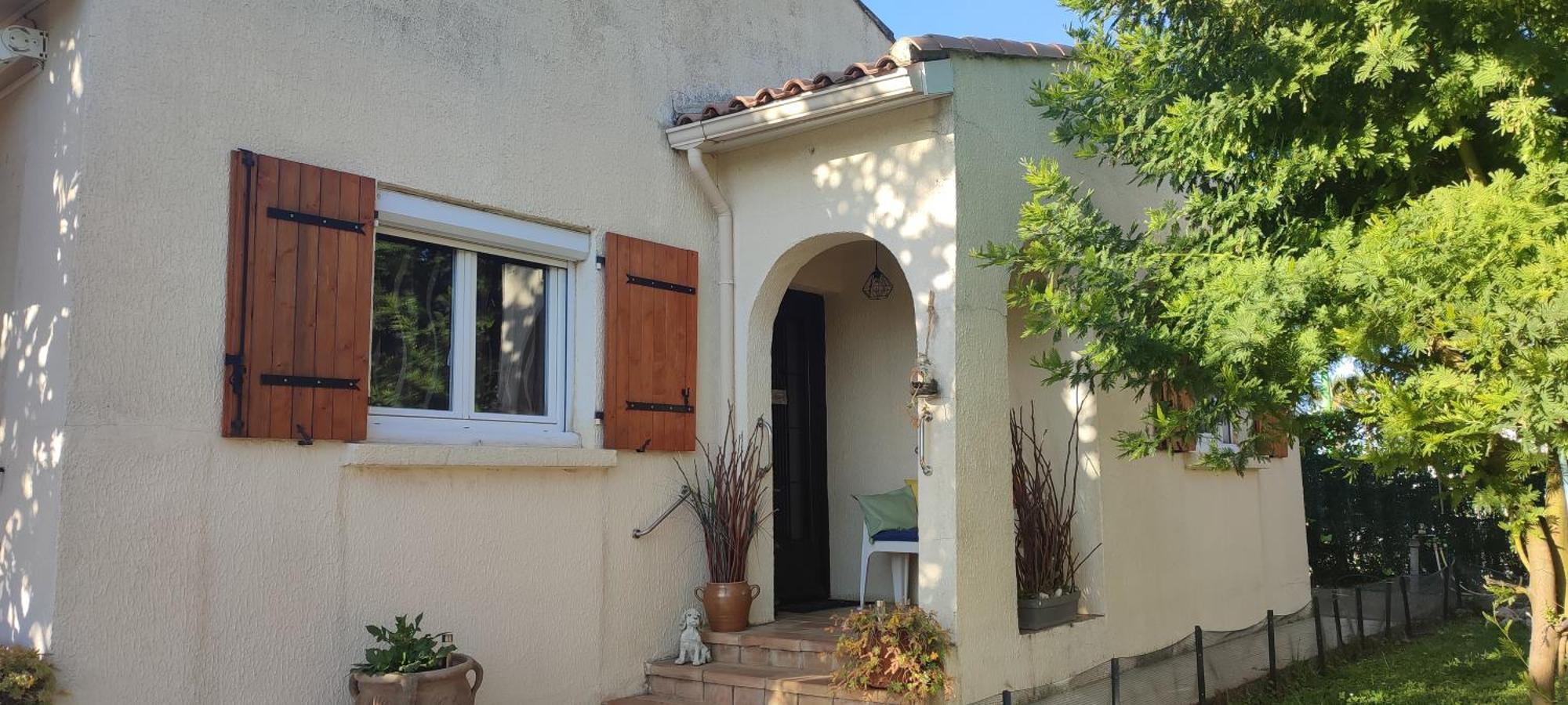Maison T2 Avec Petit Jardin Dans Impasse Calme Baillargues Buitenkant foto